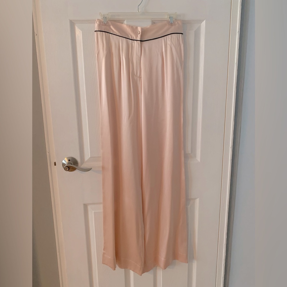 agent provocateur silk pj pants. size 2
